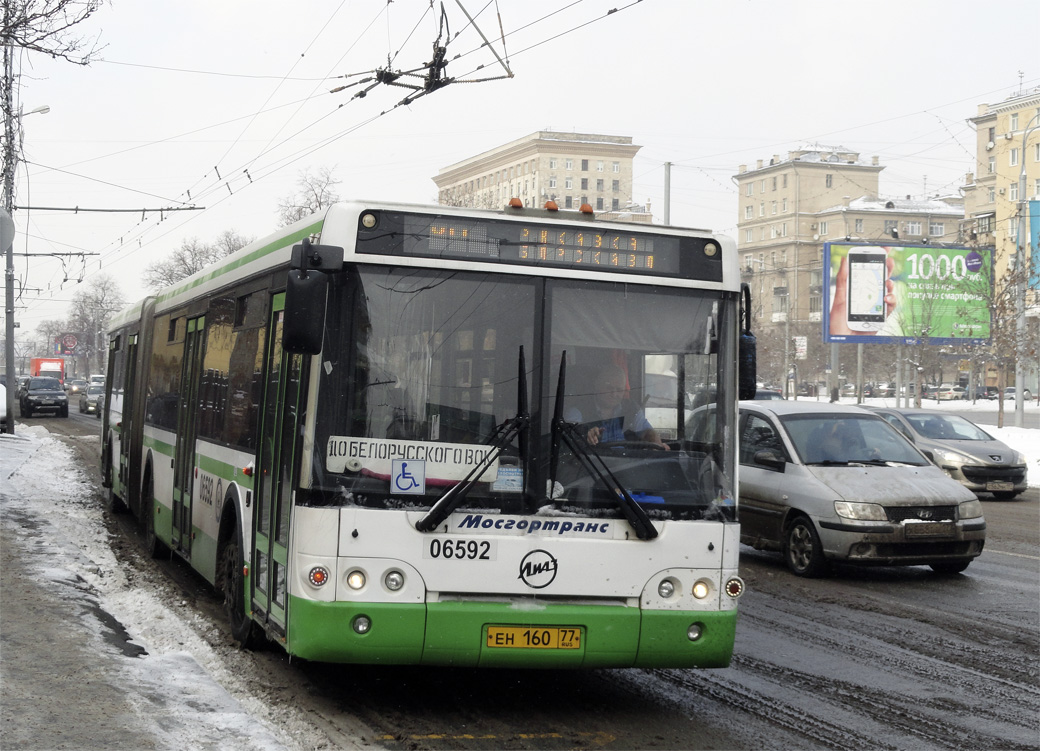 Moskwa, LiAZ-6213.21 Nr 06592