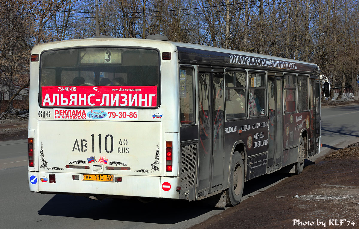 Псковская область, Mercedes-Benz O345 № 616