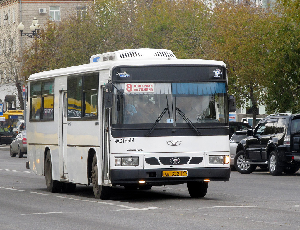 Хабаровский край, Daewoo BS106 Royal City (Busan) № АВ 322 27