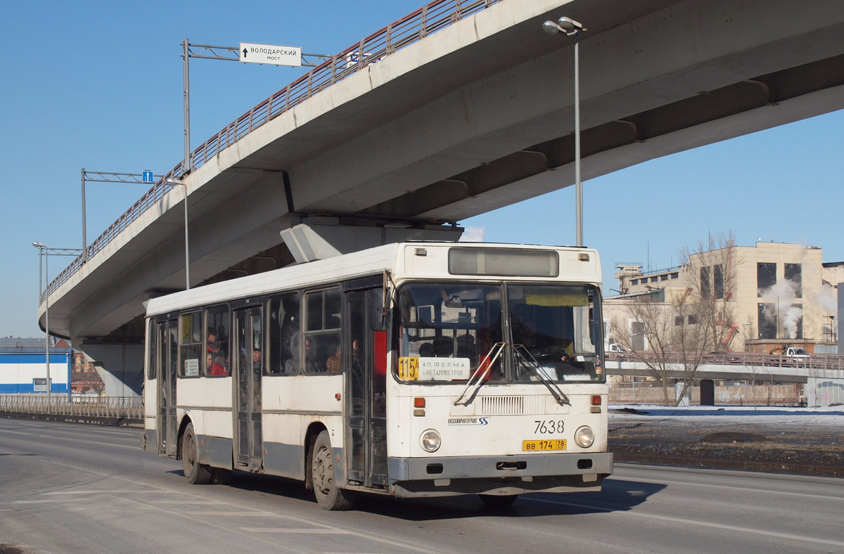 Санкт-Петербург, ЛиАЗ-5256.25 № 7638