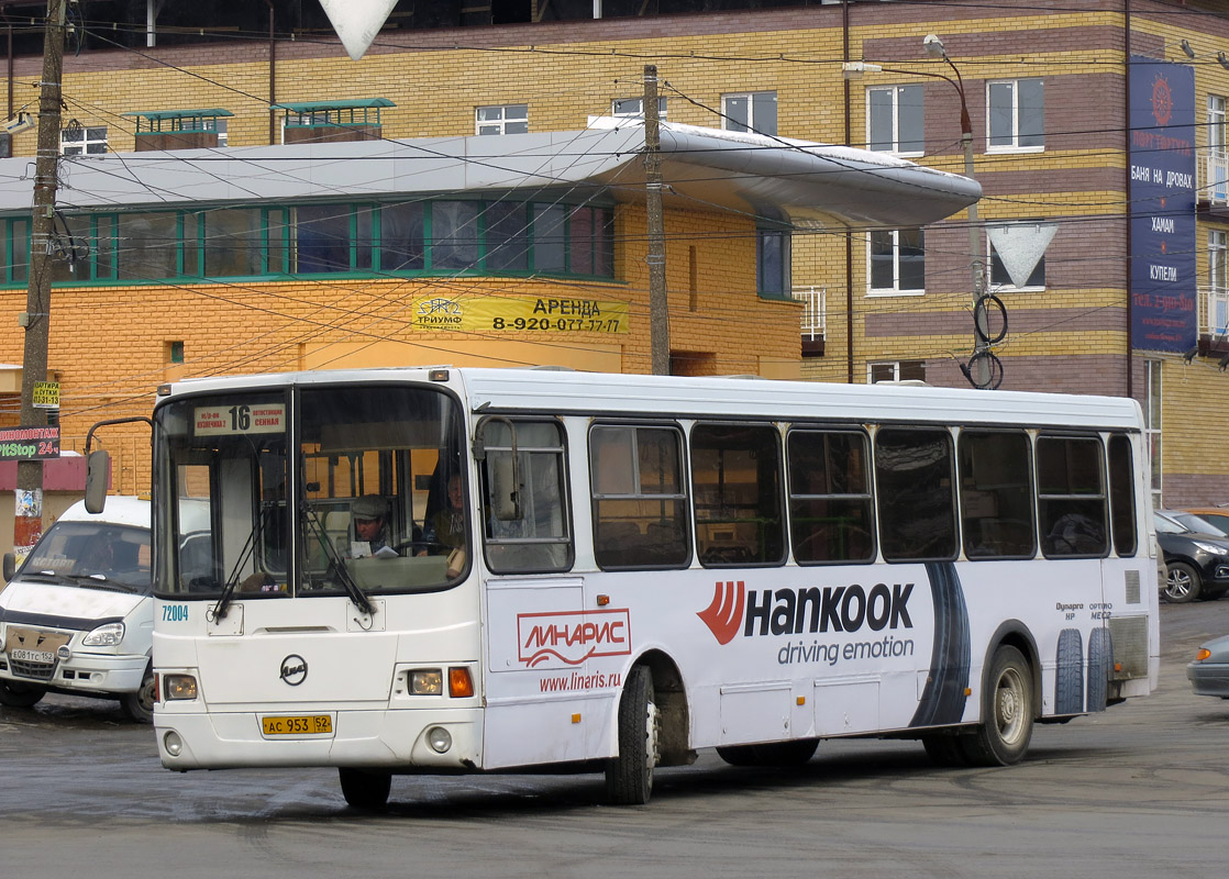 Нижегородская область, ЛиАЗ-5256.25 № 72004