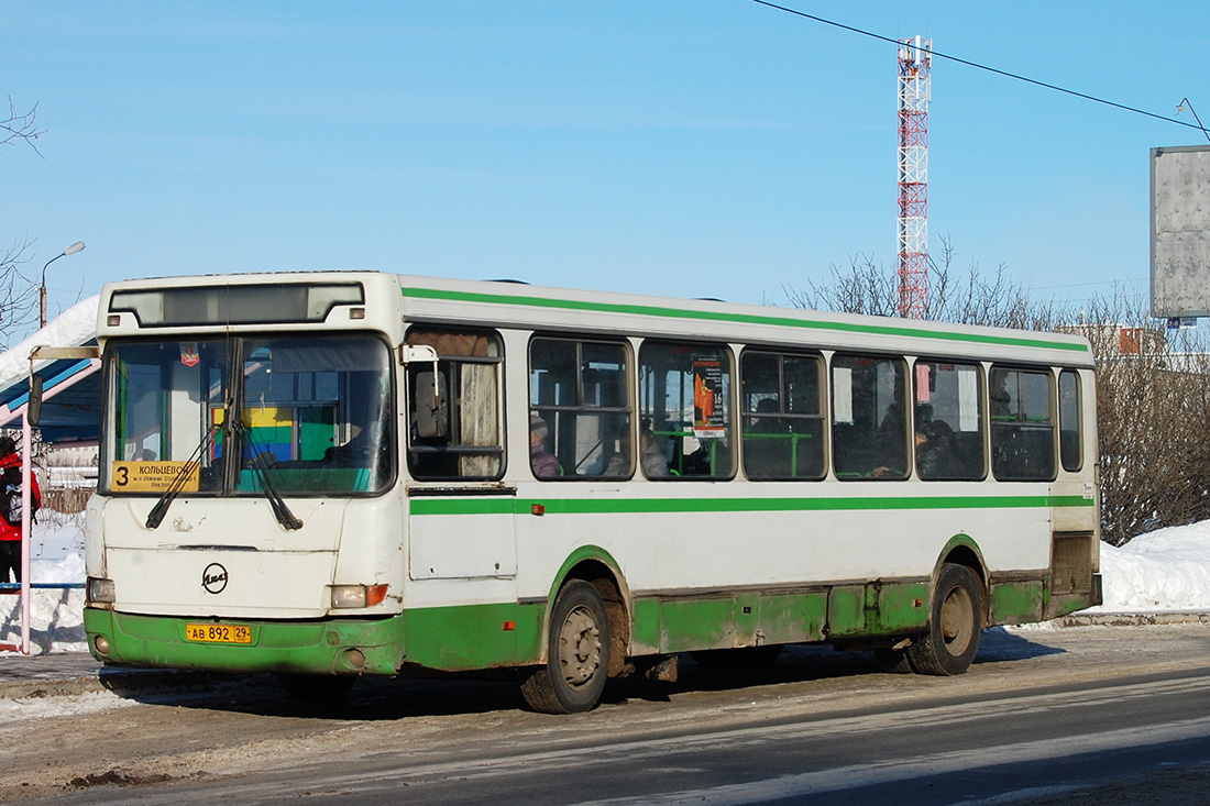 Архангельская область, ЛиАЗ-5256.40 № АВ 892 29