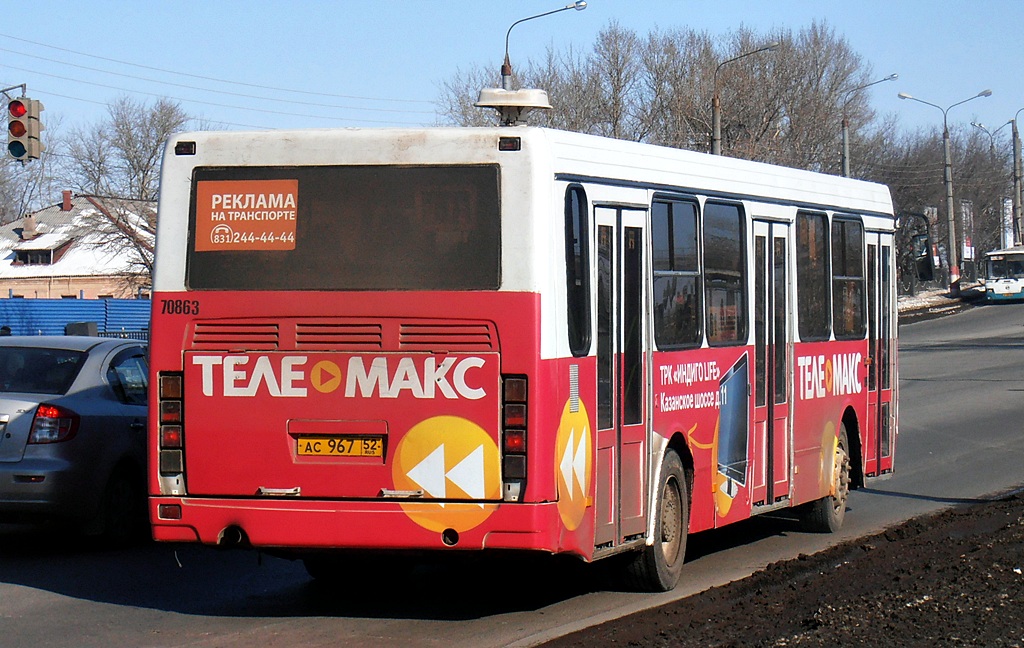 Нижегородская область, ЛиАЗ-5256.25 № 70863