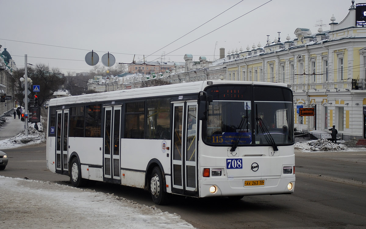 Омская область, ЛиАЗ-5293.00 № 708