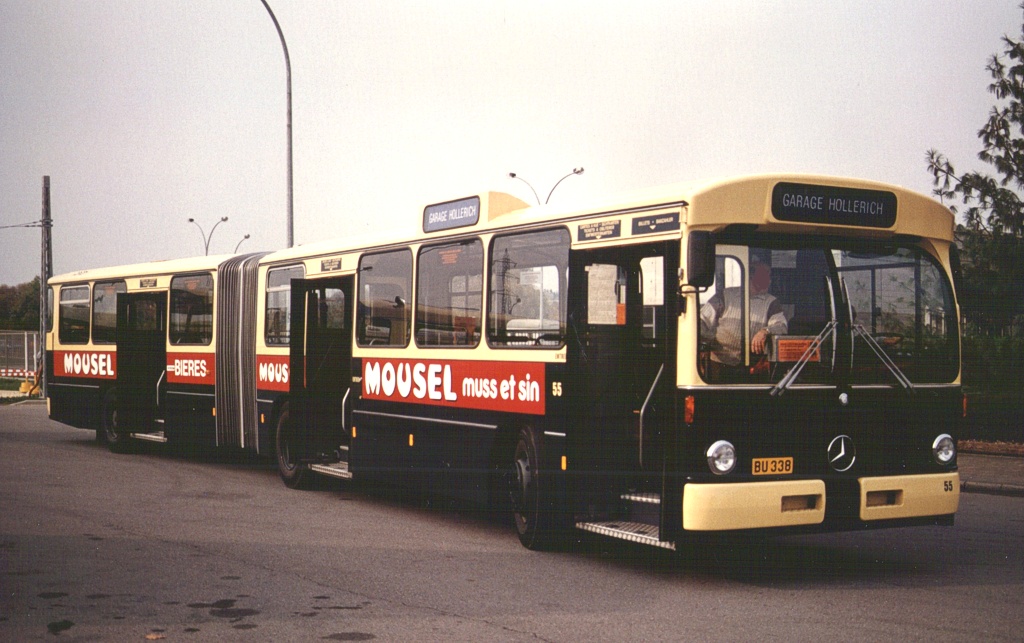 Luxembourg, Mercedes-Benz O305G Nr. 55