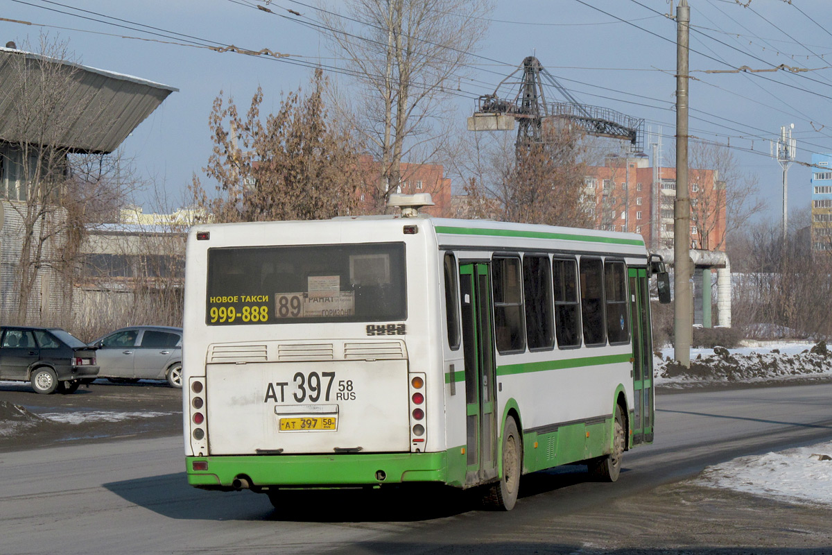 Пензенская область, ЛиАЗ-5256.45-01 № АТ 397 58