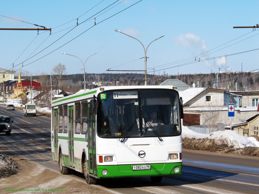 Свердловская область, ЛиАЗ-5256.45 № Т 082 КО 96