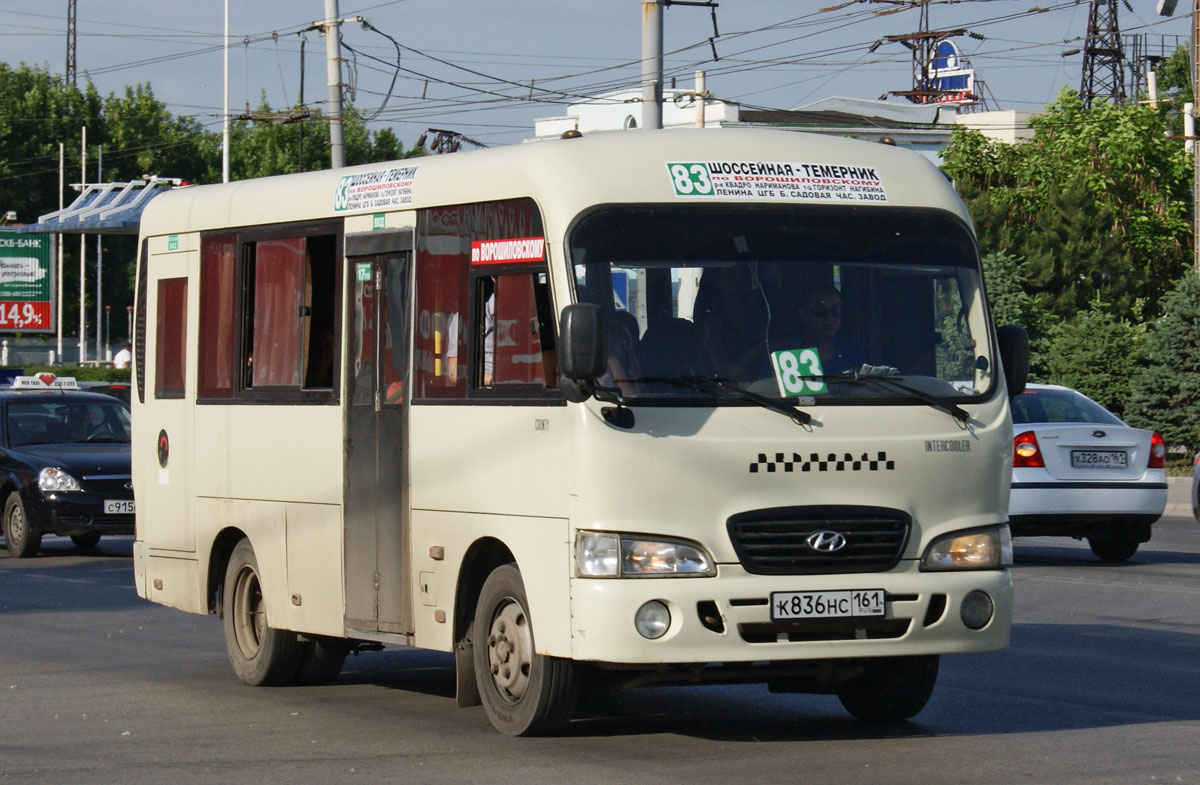 Ростовская область, Hyundai County SWB C08 (РЗГА) № К 836 НС 161