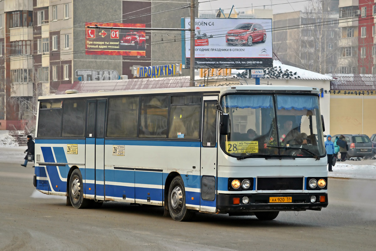 Perm region, MAN 597 RÜ240 č. АА 920 59