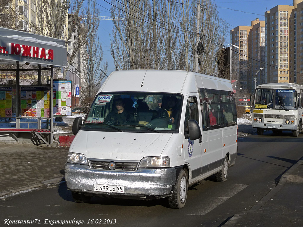 Свердловская область, FIAT Ducato 244 CSMMC-RLL, -RTL № С 589 СХ 96