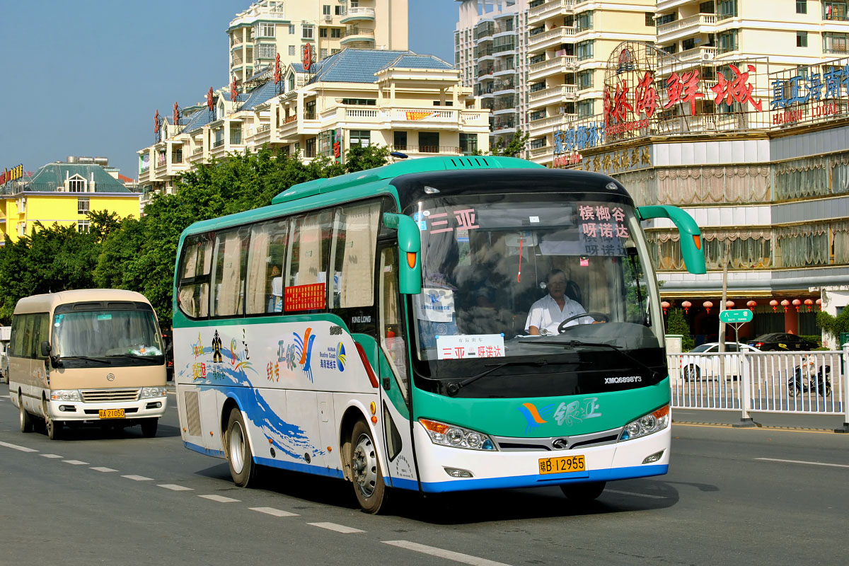 Китай, King Long XMQ6898Y3 № 琼B 12955