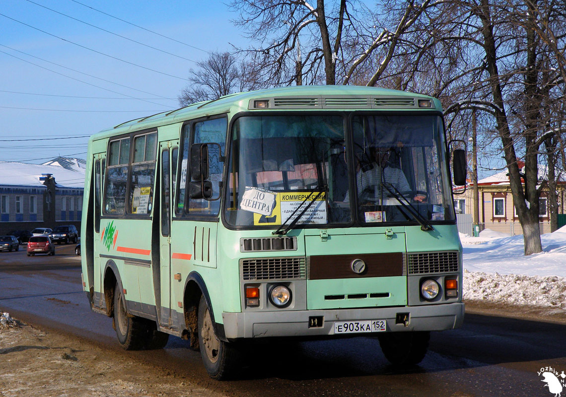 Нижегородская область, ПАЗ-32054 № Е 903 КА 152