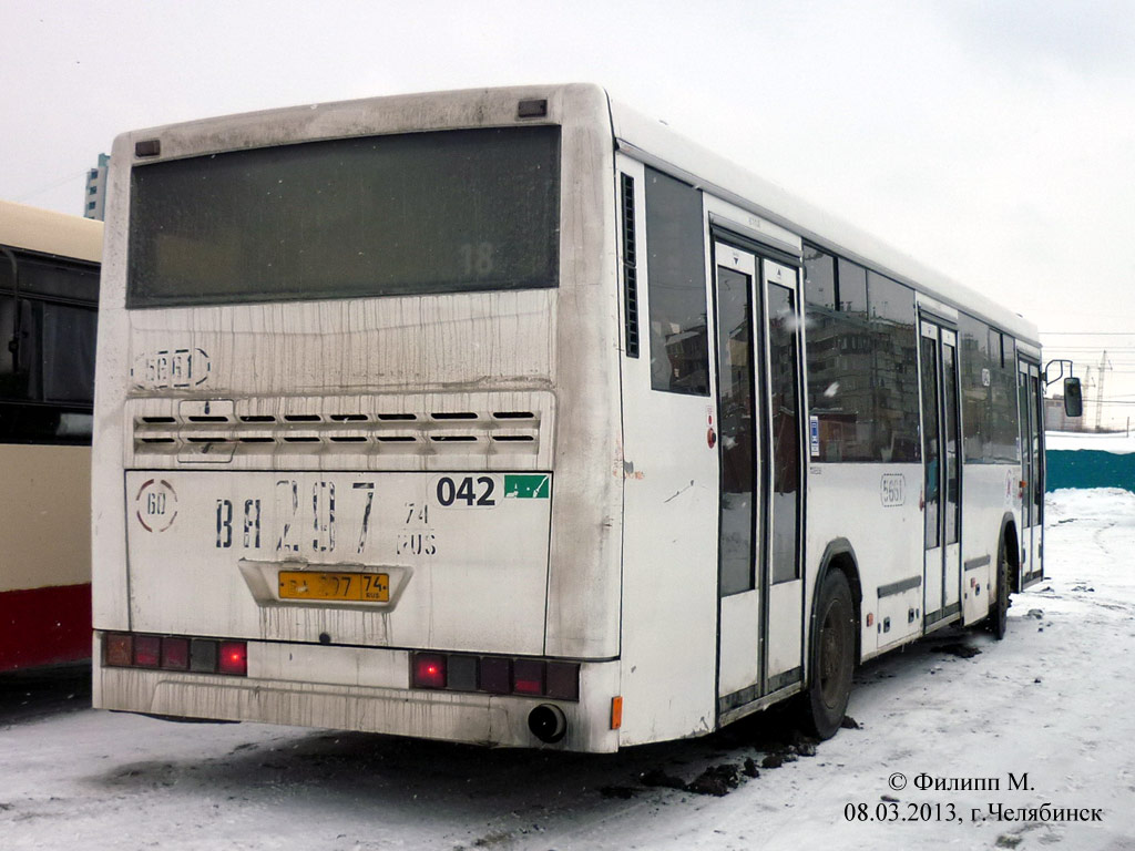 Chelyabinsk region, NefAZ-5299-20-22 # 5661