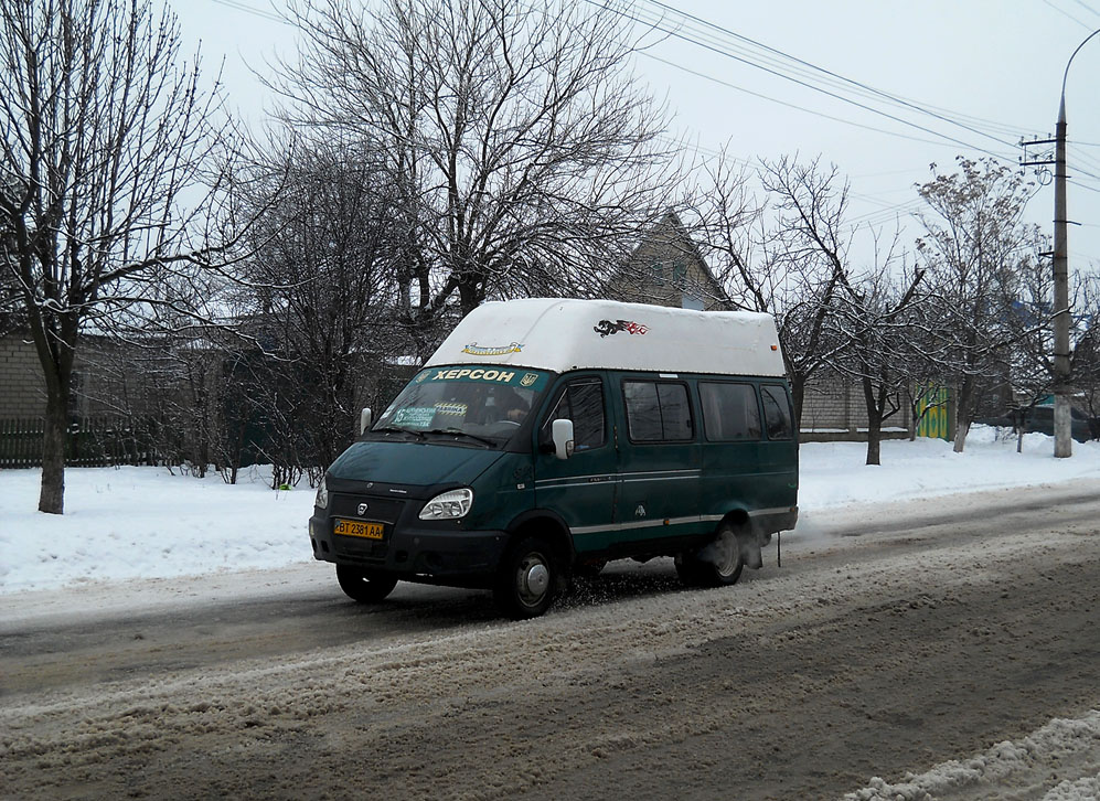 Херсонская область, ГАЗ-2705 (Y6H) № BT 2381 AA