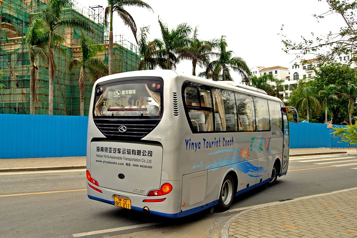 Китай, King Long XMQ6800 № 琼C 90J01