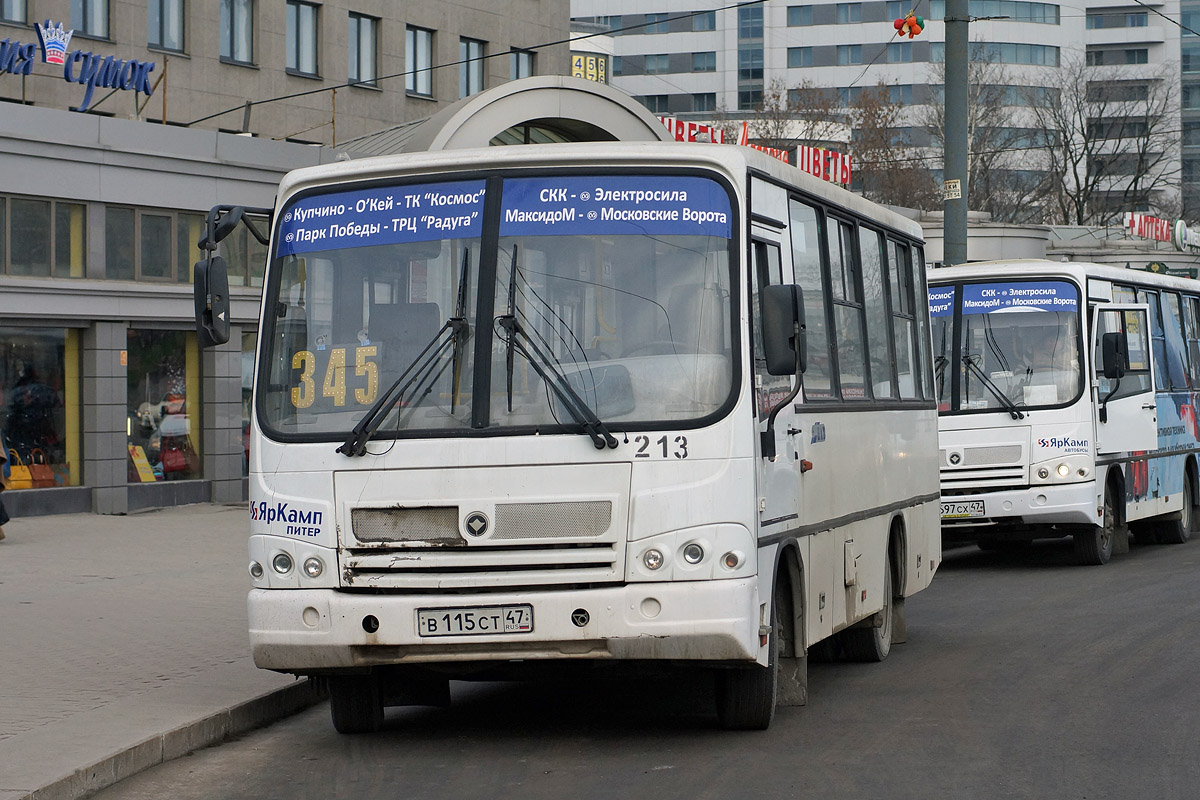 Санкт-Петербург, ПАЗ-320402-05 № 213