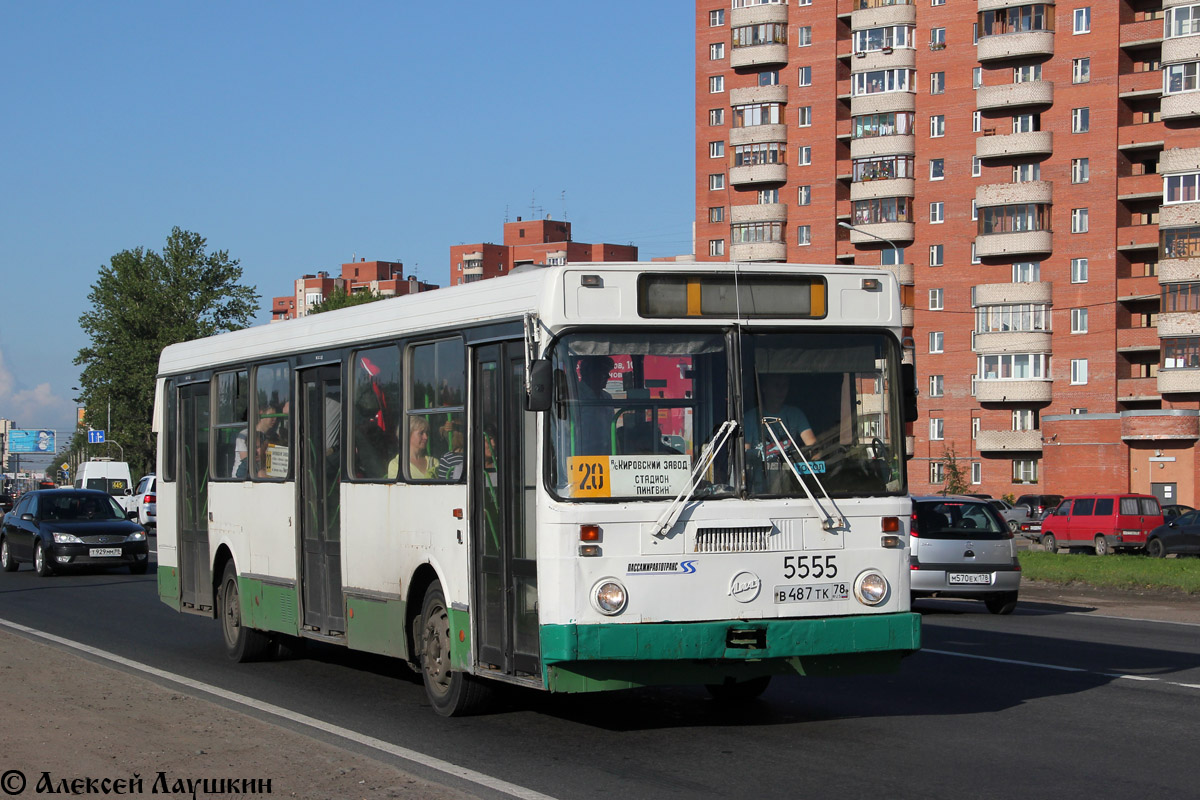 Санкт-Петербург, ЛиАЗ-5256.25 № 5555