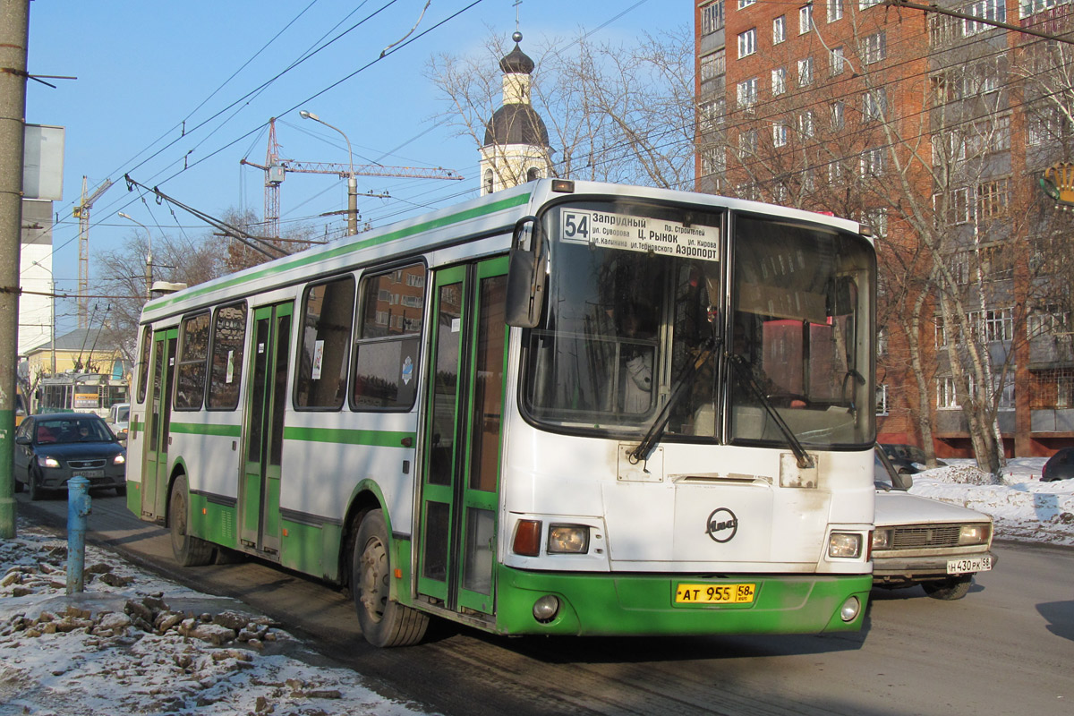 Пензенская область, ЛиАЗ-5256.45 № АТ 955 58