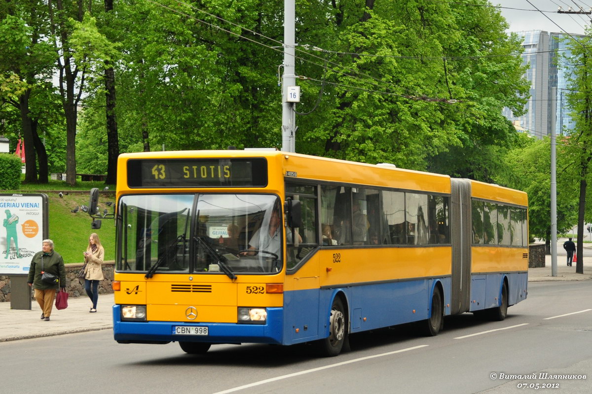 Литва, Mercedes-Benz O405G № 522