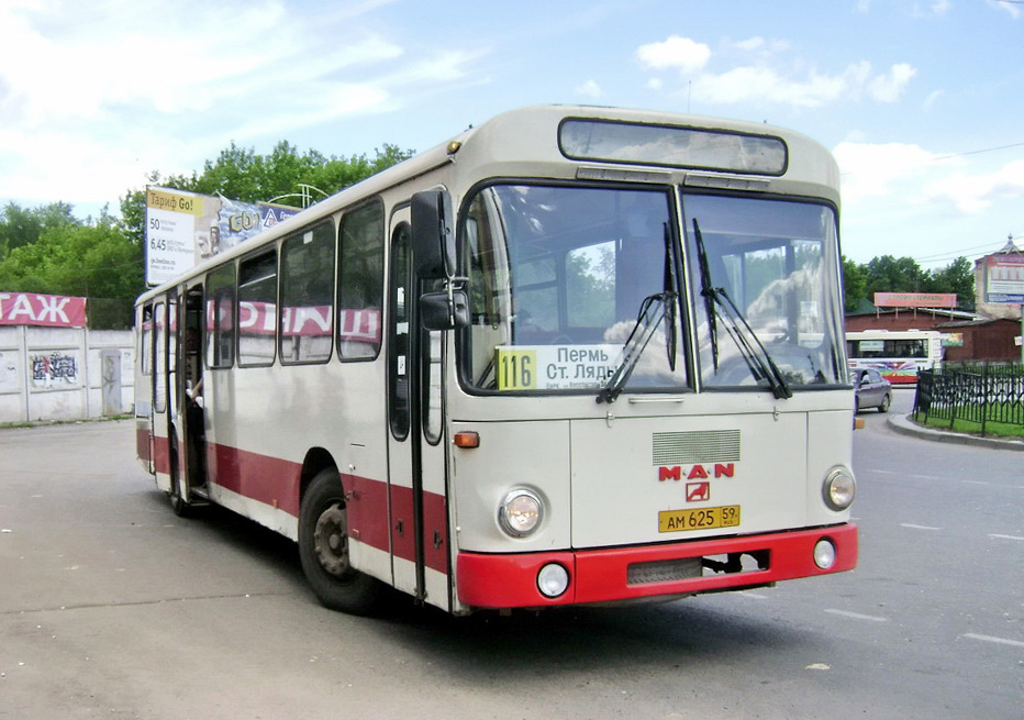 Пермский край, MAN 789 SÜ240 № АМ 625 59