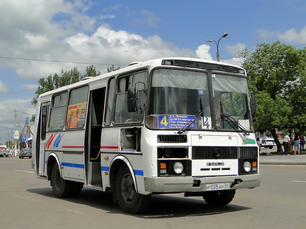 Волгоградская область, ПАЗ-32054 № Р 535 АН 34