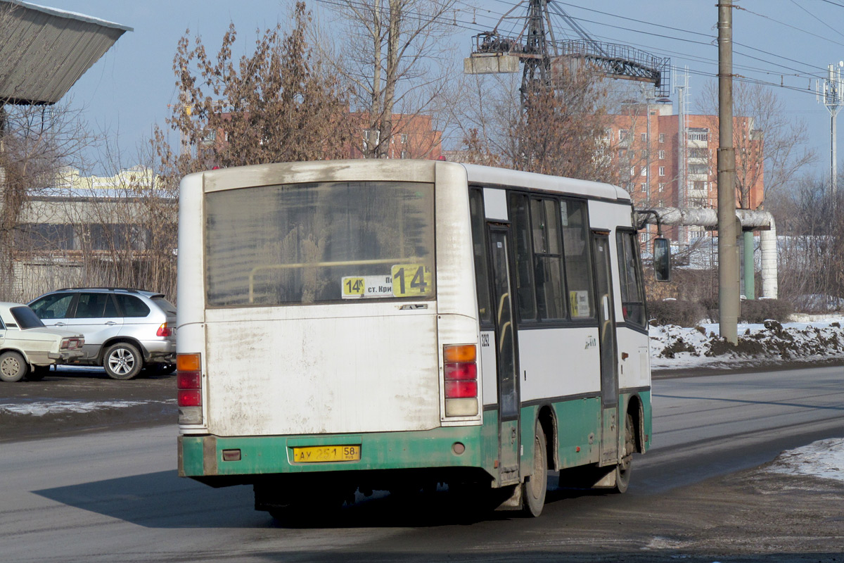 Пензенская область, ПАЗ-320402-03 № 3292