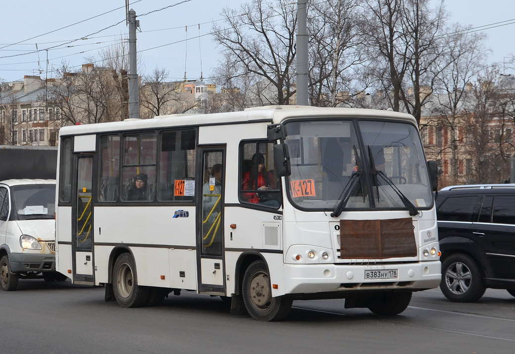 Санкт-Петербург, ПАЗ-320402-05 № В 383 НУ 178