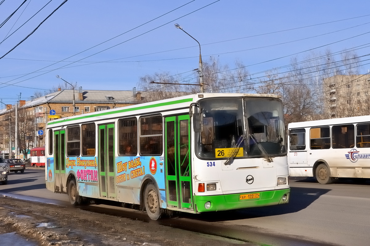 Тульская область, ЛиАЗ-5256.45 № 534