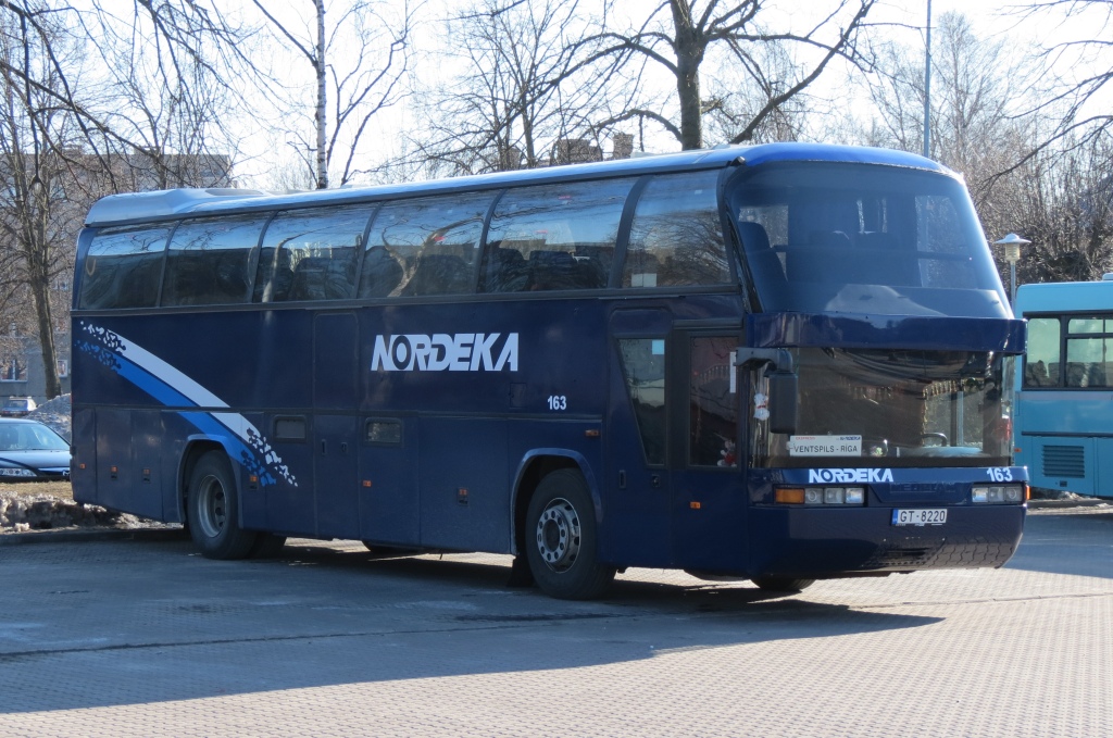 Латвия, Neoplan N117 Spaceliner № 163