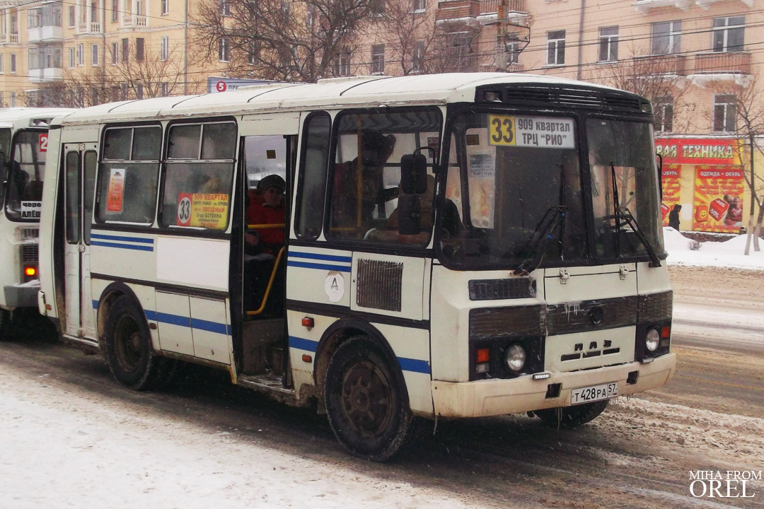 Орловская область, ПАЗ-32054-07 № Т 428 РА 57