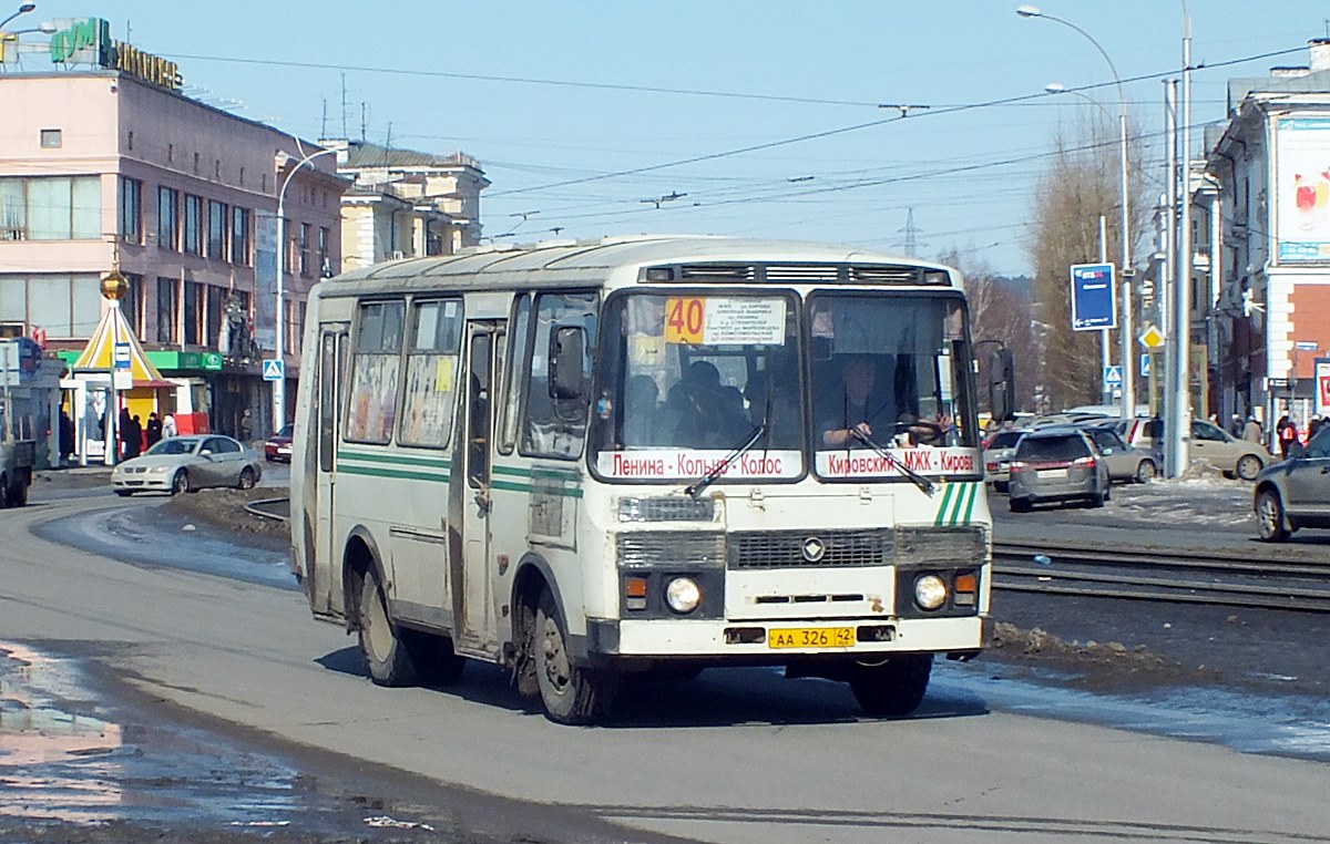 Кемеровская область - Кузбасс, ПАЗ-32054 № 007