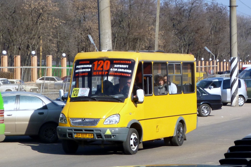 Кировоградская область, БАЗ-2215 "Дельфин" № BA 0237 AA