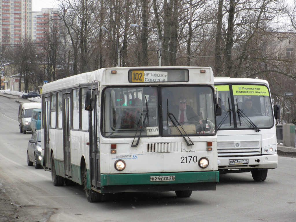 Санкт-Петербург, ЛиАЗ-5256.25 № 2170