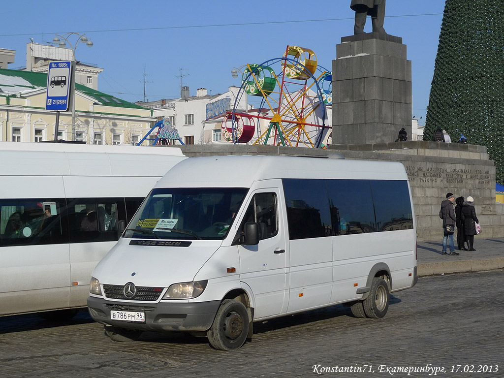 Свердловская область, Самотлор-НН-323760 (MB Sprinter) № В 786 РМ 96