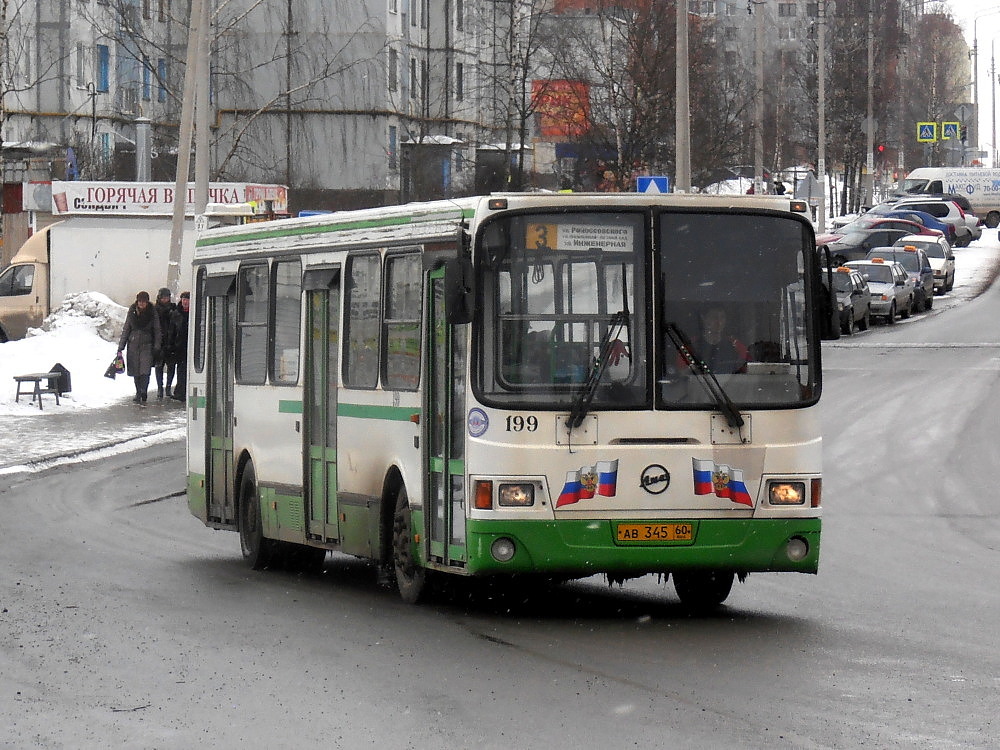 Псковская область, ЛиАЗ-5256.26 № 199