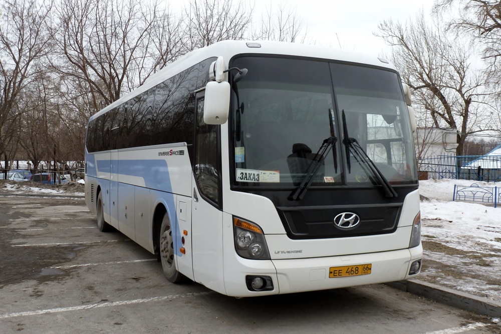 Свердловская область, Hyundai Universe Space Luxury № ЕЕ 468 66