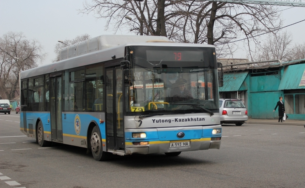 Алматы, Yutong ZK6120HGM № 23