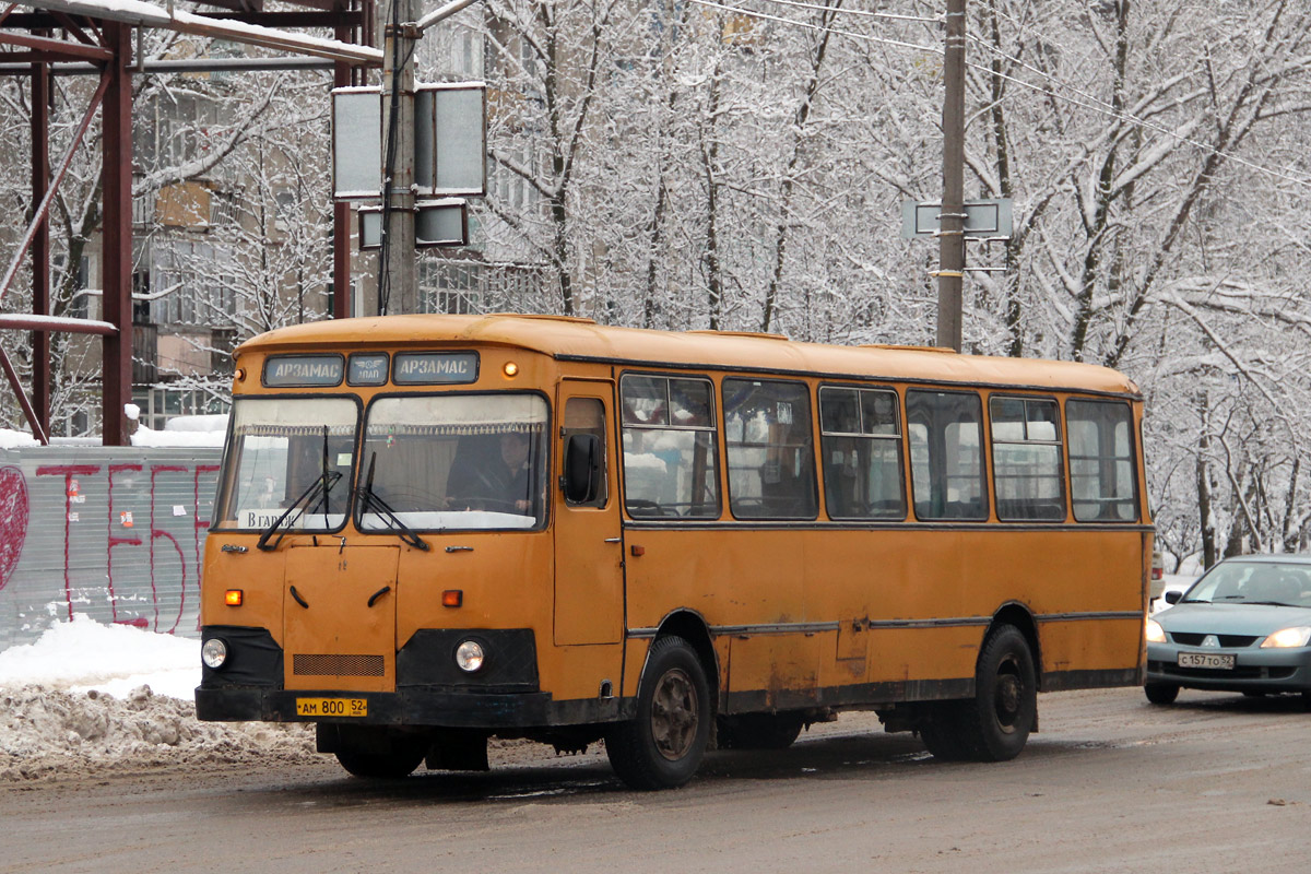 Нижегородская область, ЛиАЗ-677МБ № АМ 800 52