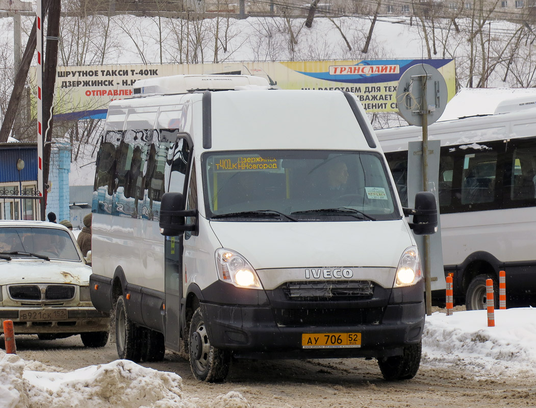 Нижегородская область, Нижегородец-2227UU (IVECO Daily) № АУ 706 52