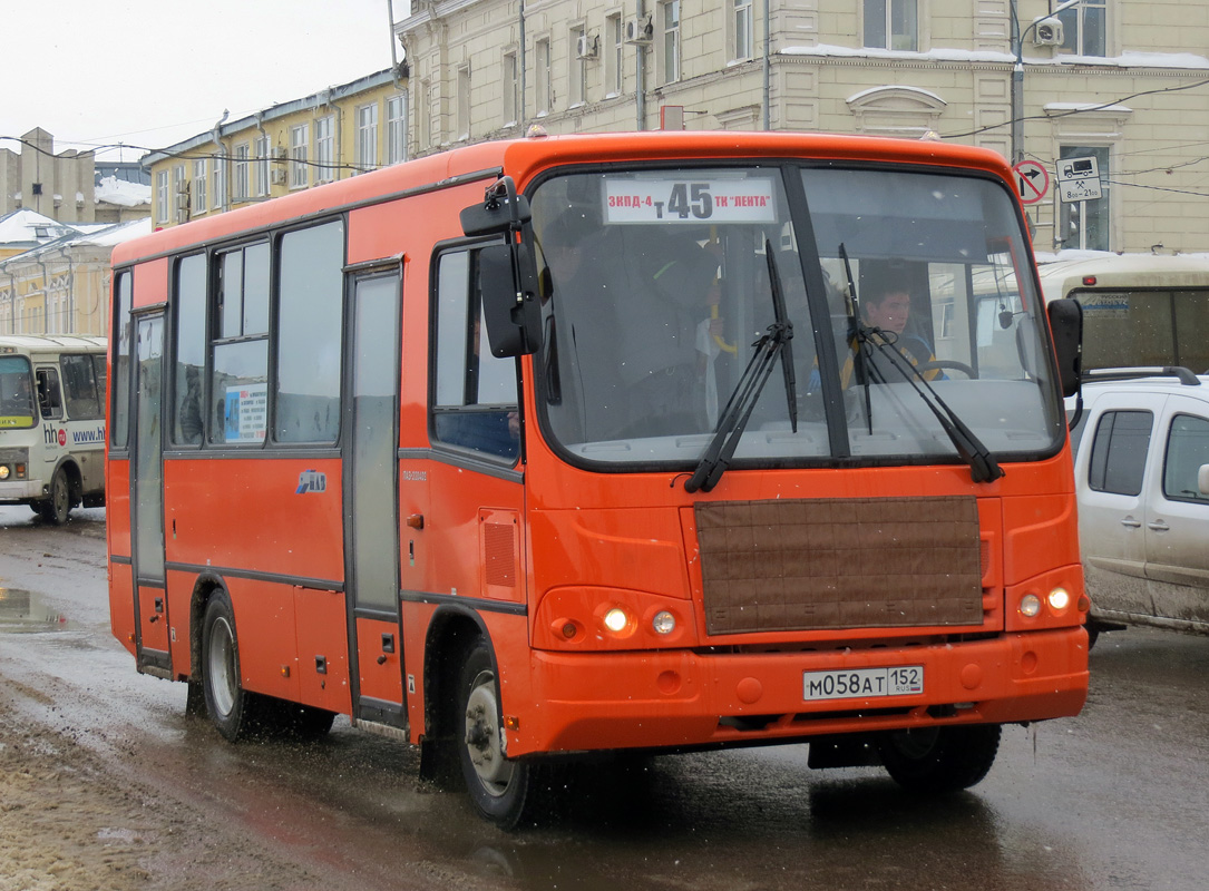 Нижегородская область, ПАЗ-320402-05 № М 058 АТ 152