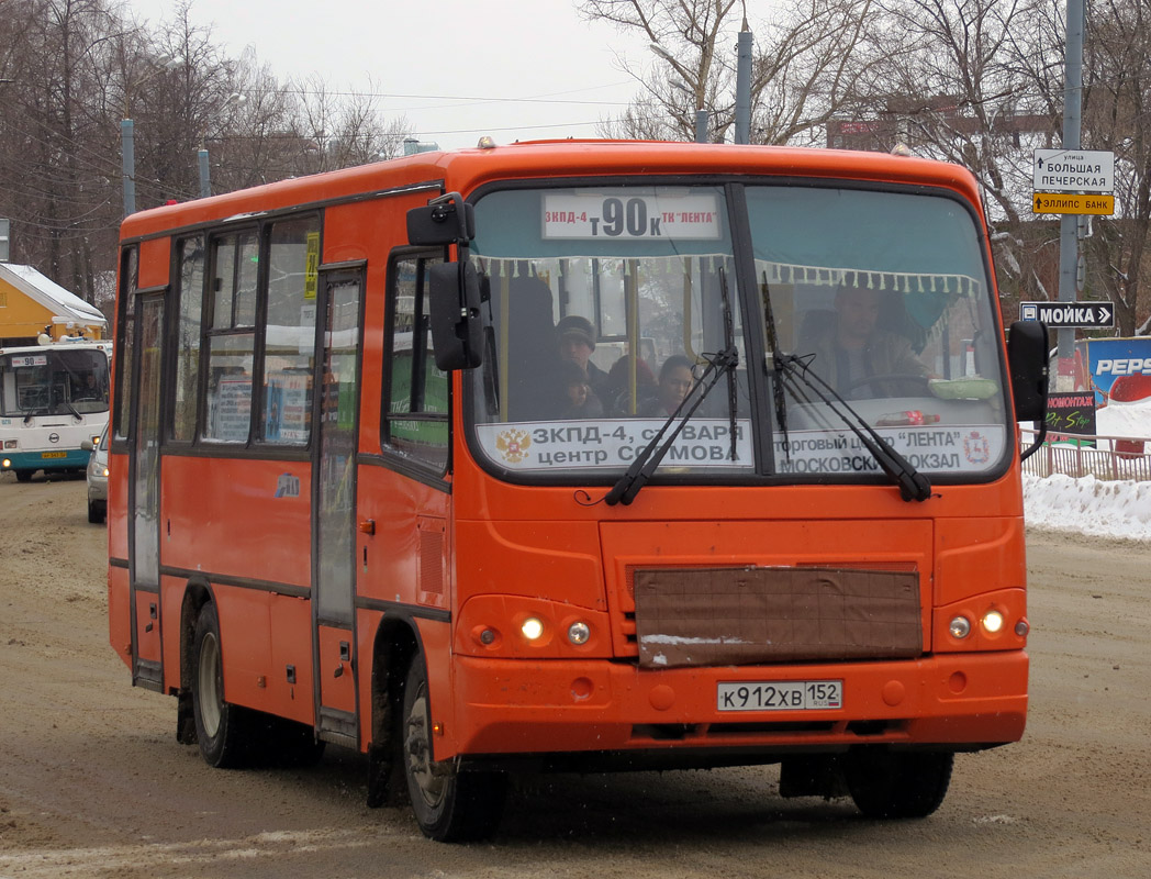 Нижегородская область, ПАЗ-320402-05 № К 912 ХВ 152