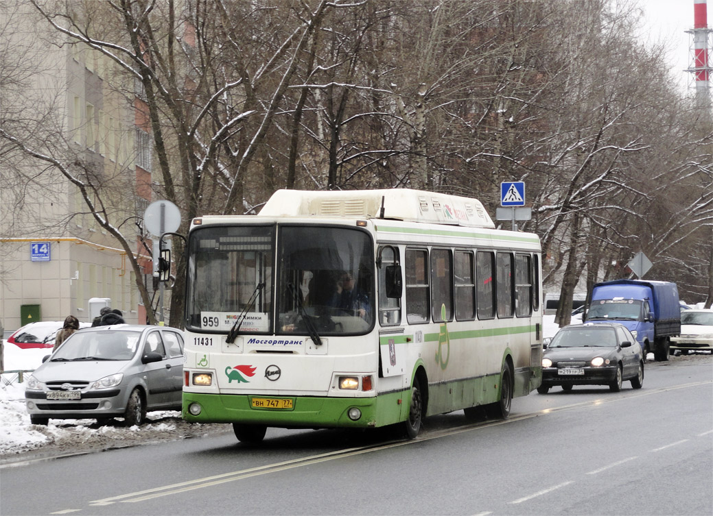 Москва, ЛиАЗ-5293.70 № 11431