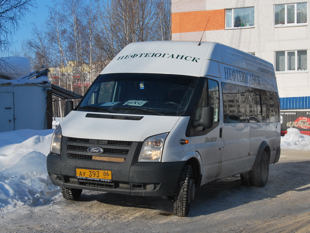 Ханты-Мансийский АО, Нижегородец-222702 (Ford Transit) № АУ 393 86