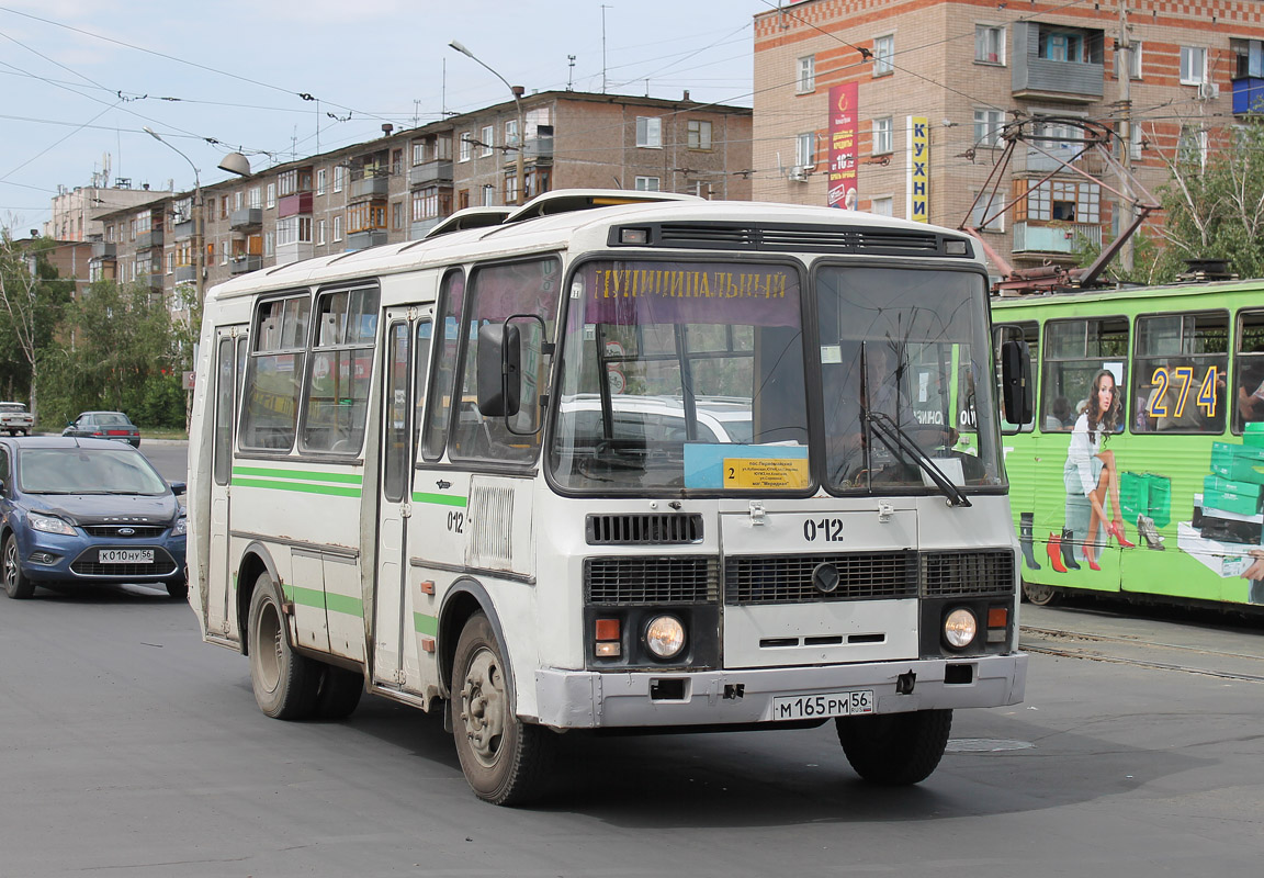 Оренбургская область, ПАЗ-32054-07 № 012