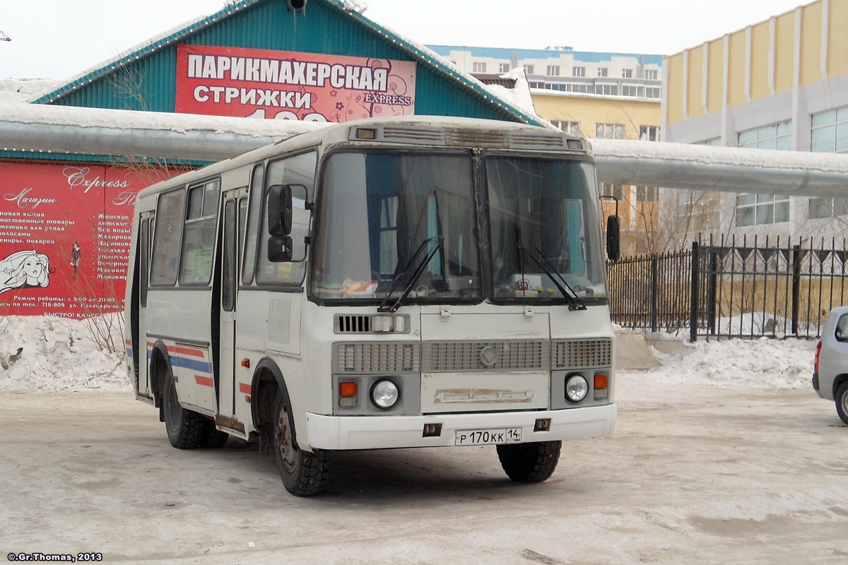 Саха (Якутия), ПАЗ-32054-60 № Р 170 КК 14