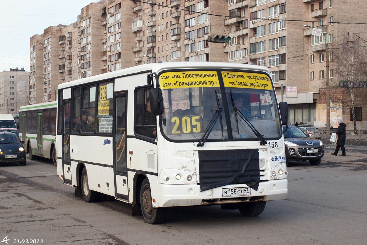 Санкт-Петербург, ПАЗ-320402-05 № 158