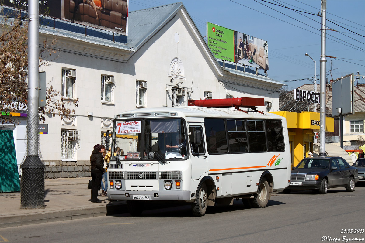 Краснодарский край, ПАЗ-32054 № В 623 КО 123