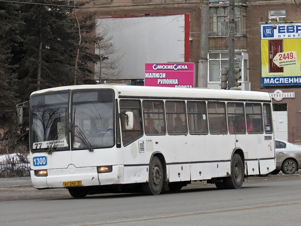 Омская область, Mercedes-Benz O345 № 1300