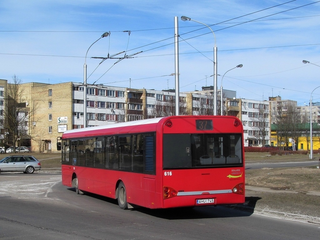 Литва, Solaris Urbino II 12 № 616