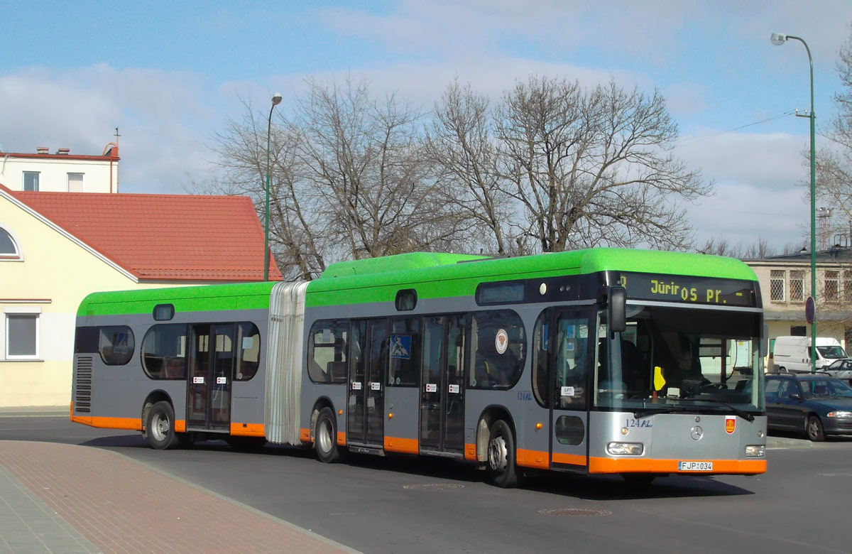 Литва, Mercedes-Benz O530G Irvine Citaro G CNG № 124